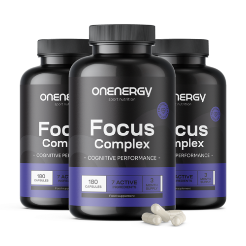 3x Focus komplex, spolu 540 kapsúl