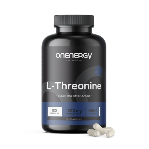 L-treonín 1500 mg, 120 kapsúl