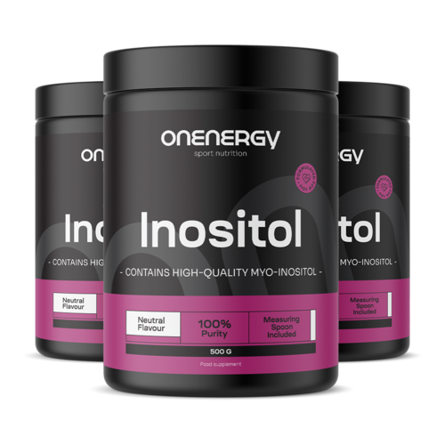 3x Inozitol v prášku, spolu 1500 g