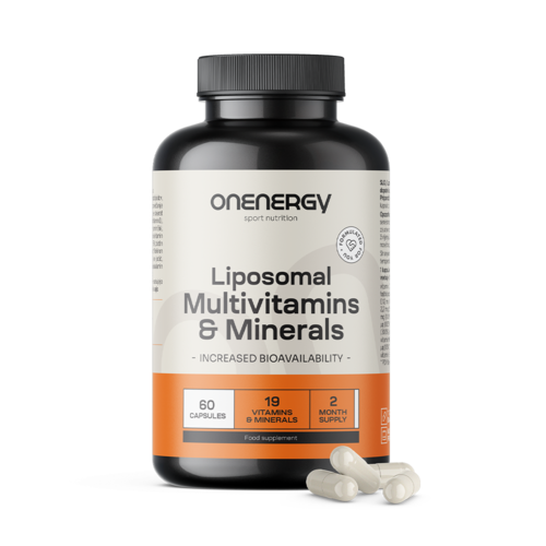Lipozomálne multivitamíny a minerály, 60 kapsúl