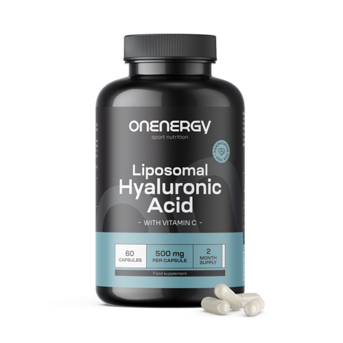 Lipozomálna kyselina hyalurónová 500 mg, 60 kapsúl