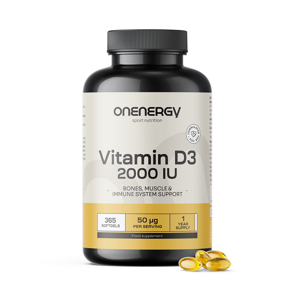Vitamín D3 2000 IU