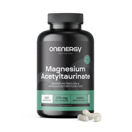 Acetyltaurinát horečnatý, 120 kapsúl