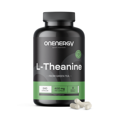 L-teanín 400 mg, 240 kapsúl