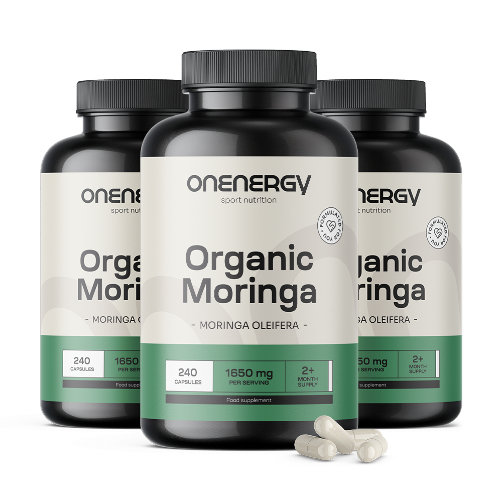 BIO Moringa v kapsulách 1650 mg