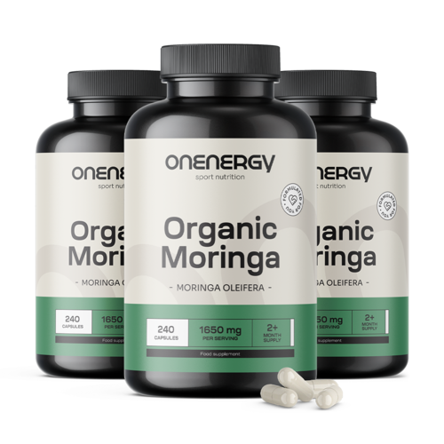 3x BIO Moringa 1650 mg, spolu 720 kapsúl
