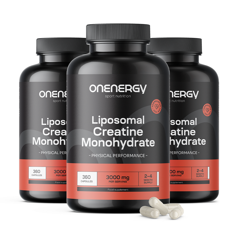3x Lipozomálny kreatín monohydrát 3000 mg Lipozomálny kreatín monohydrát 3000 mg