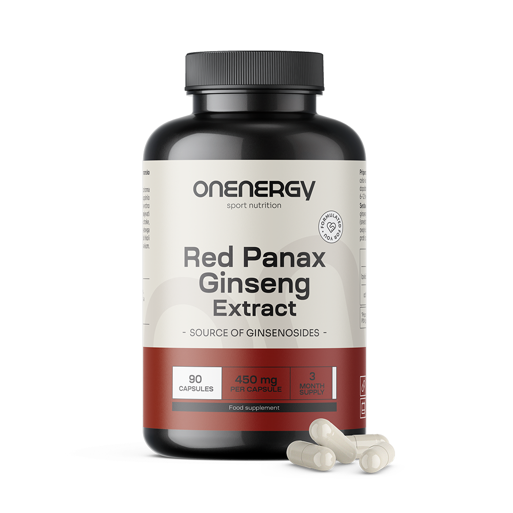 Červený ženšen (Red Panax Ginseng) – extrakt