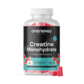 Kreatin monohydrát 3000 mg – melón, 90 gumových cukríkov