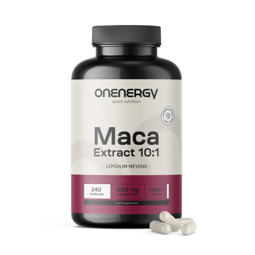 Maca – extrakt 10:1, 240 kapsúl