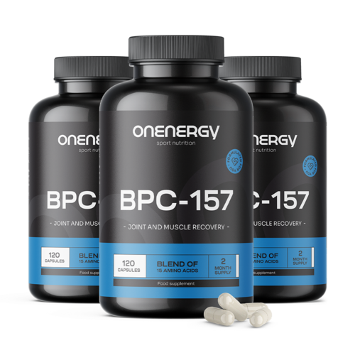 3x BPC-157 – regenerácia svalov a kĺbov, spolu 360 kapsúl