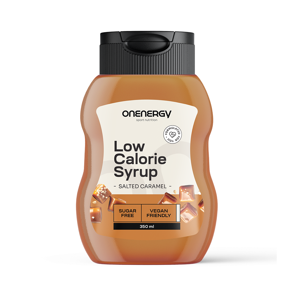 Nízkokalorický sirup so sladidlom – slaný karamel