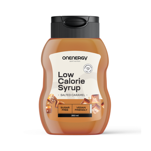 Nízkokalorický sirup so sladidlom – slaný karamel, 350 ml