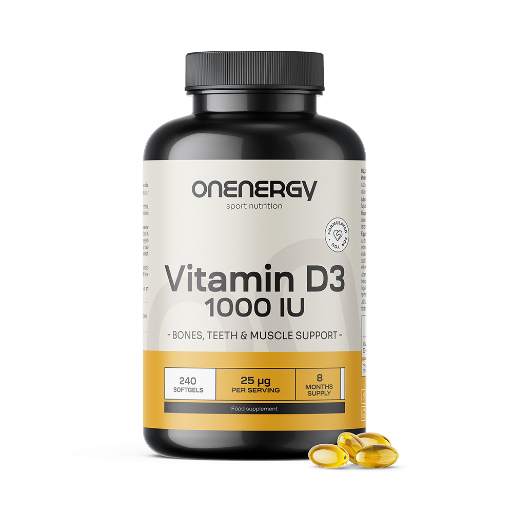 Vitamín D3 1000 IU