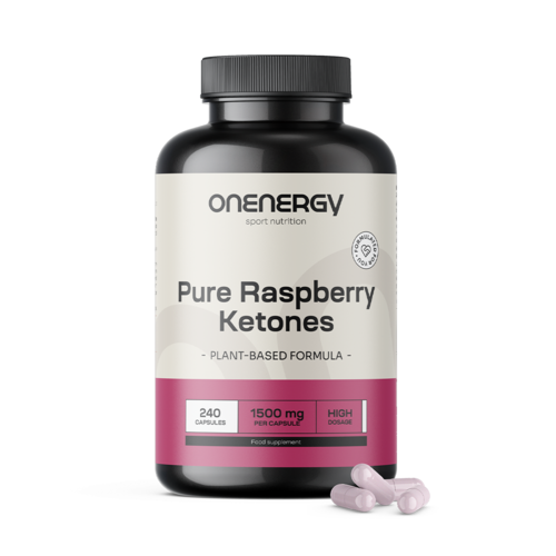 Malinové ketóny 1500 mg, 240 kapsúl