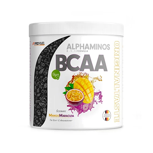 Vegánske Alphaminos BCAA 2:1:1 - mango a marakuja.