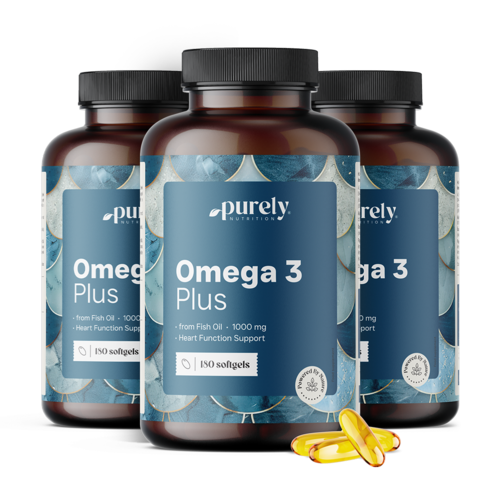 3x Omega-3 Plus 1000 mg, spolu 540 mäkkých kapsúl