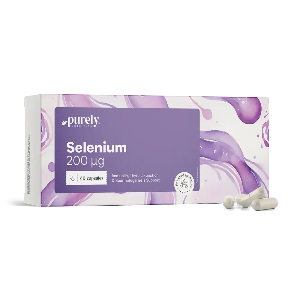 Selen 200 µg kapsule. - Selén 200 µg kapsuly.