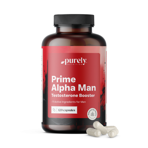 Prime Alpha Man - pre úroveň testosterónu v krvi, 120 kapsúl