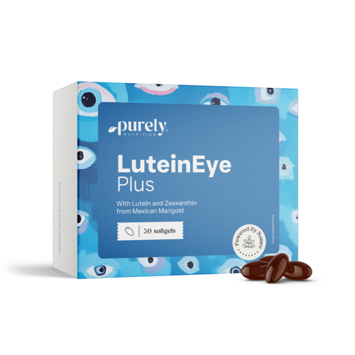 LuteinEye Plus – komplex s luteínom a zeaxantínom, 30 mäkkých kapsúl