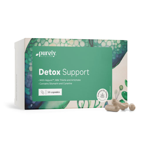 Detox Support - komplex s artičokou a pestrecom mariánskym, 30 kapsúl