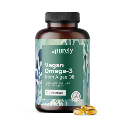 Vegánske omega-3 1000 mg – z rias, 60 mäkkých kapsúl
