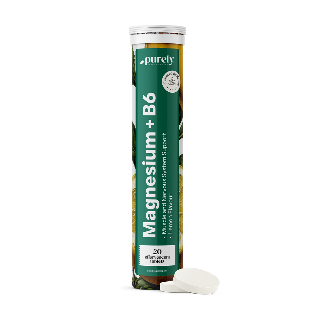Horčík + vitamín B6 - šumivé tablety