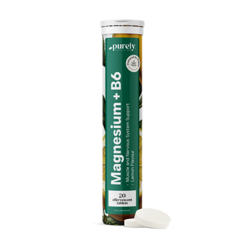 Horčík + vitamín B6 - šumivé tablety, 20 šumivých tabliet