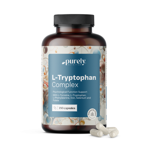 L-tryptofán komplex – podpora psychologických funkcií, 180 kapsúl