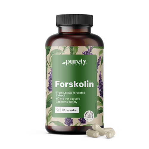 Forskolin 80 mg, 90 kapsúl