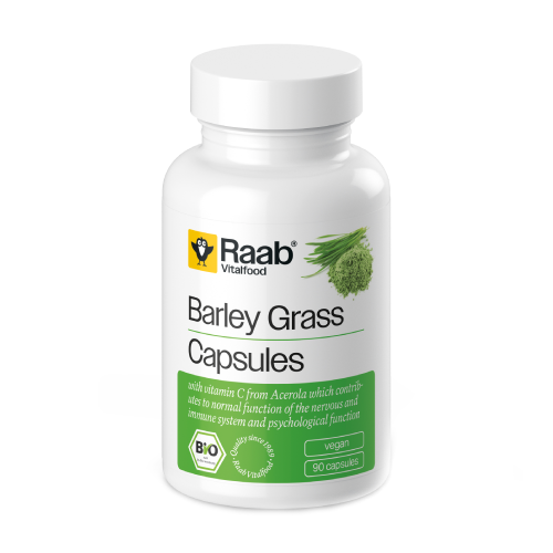 BIO Jačmenná tráva + vitamín C.