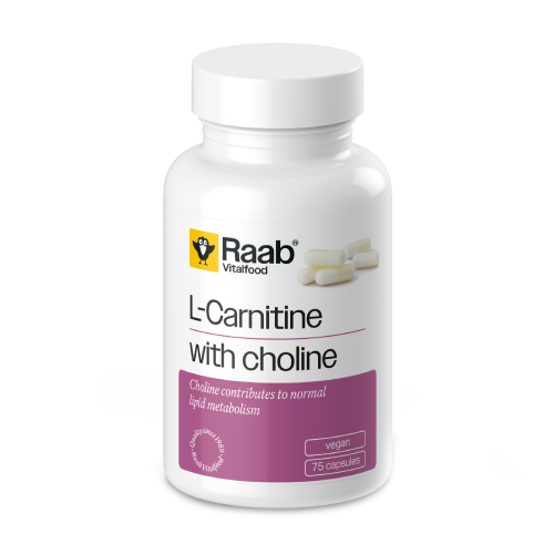 L-karnitín + cholin.