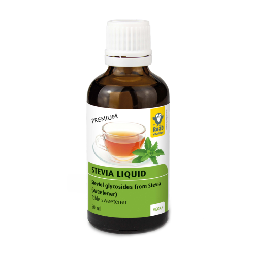 Stevia kvapalina.