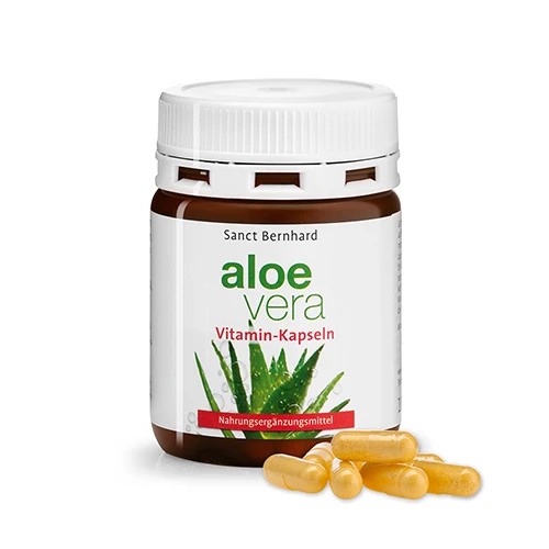 Aloe vera kapsule. - Aloe vera kapsuly.