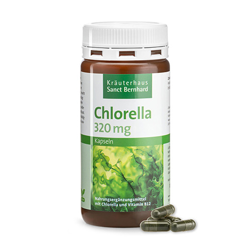 Chlorella. Popis výživového doplnku.