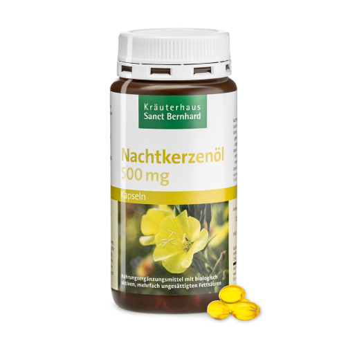 Pupalkový olej 500 mg, 200 kapsúl