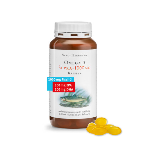 Omega 3 Supra 1000 mg, 120 kapsúl