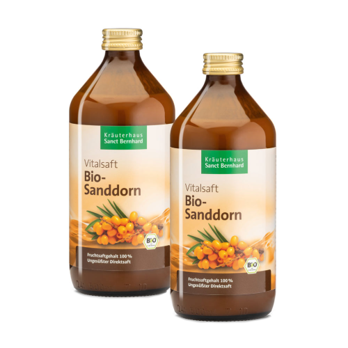 BIO Rakytníková šťava, 2 x 500 ml