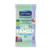 Detské vlhčené obrúsky Dermasoft, 12 obrúskov