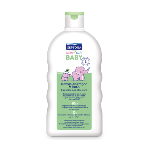 Šampón a kúpeľ pre deti - svätojánska bylina a aloe vera.