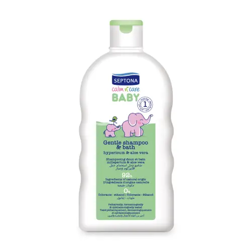 Šampón a kúpeľ pre deti - svätojánska bylina a aloe vera.