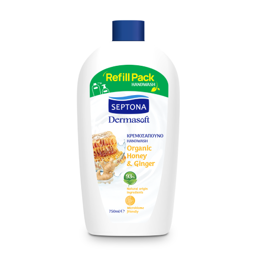 Mydlo na ruky Dermasoft – med a zázvor