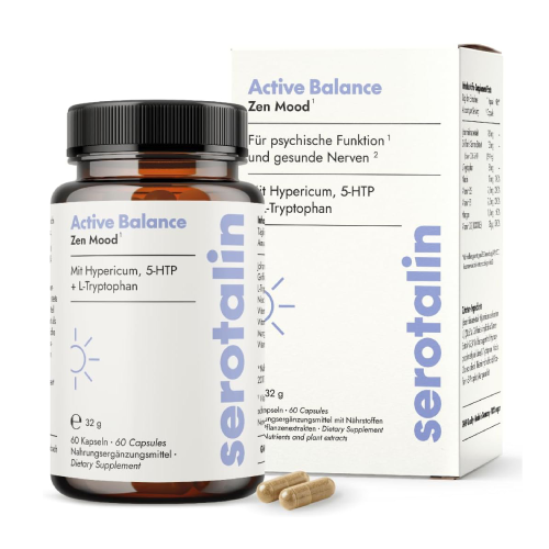 Active Balance – komplex s ľubovníkom bodkovaným a 5-HTP, 60 kapsúl