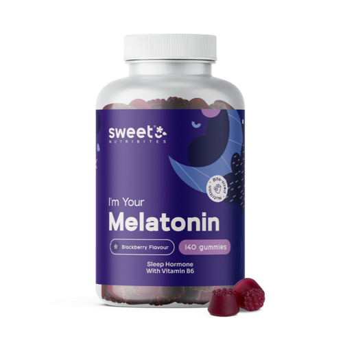 Melatonín 1 mg, 140 gumových cukríkov