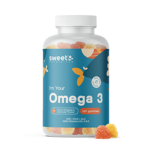 Omega-3, 120 gumových cukríkov