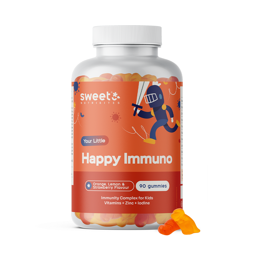 Happy Immuno – gumové cukríky pre deti na imunitný systém