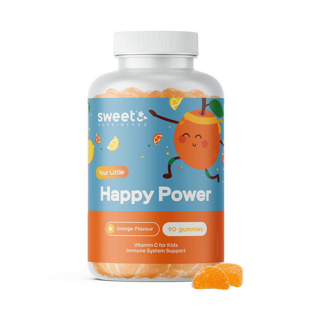 Happy Power – gumové cukríky pre deti s vitamínom C