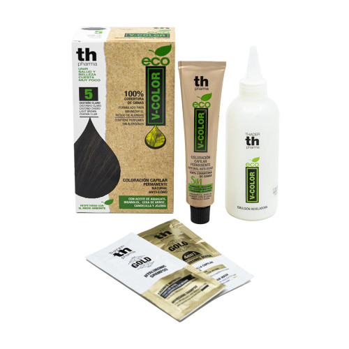 Prírodná farba na vlasy – svetlohnedá, 1 kus