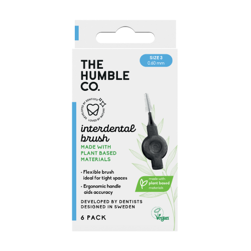 Medzizubné kefky, veľkosť 3 (0,60 mm), 6 kusov