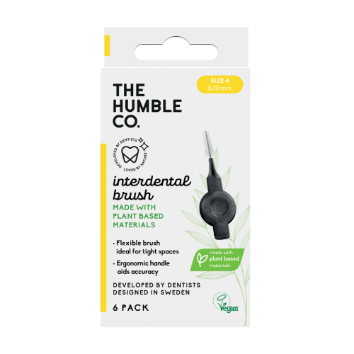 Medzizubné kefky, veľkosť 4 (0,70 mm), 6 kusov